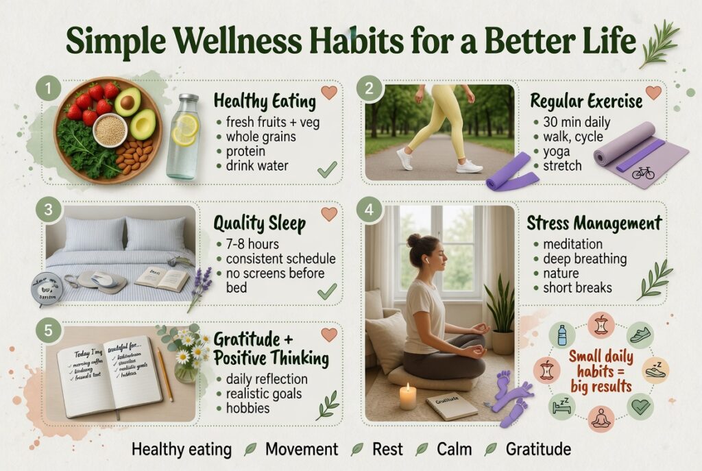 Simple Wellness Habits for a Better Life Simple Wellness Habits for a Better Life