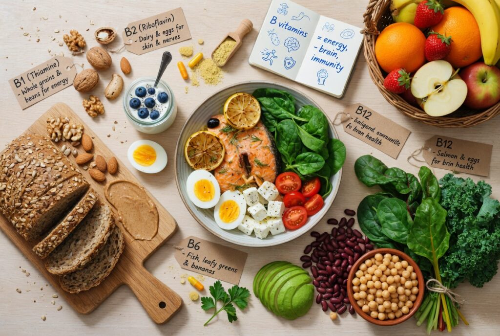 Vitamins and Food Sources